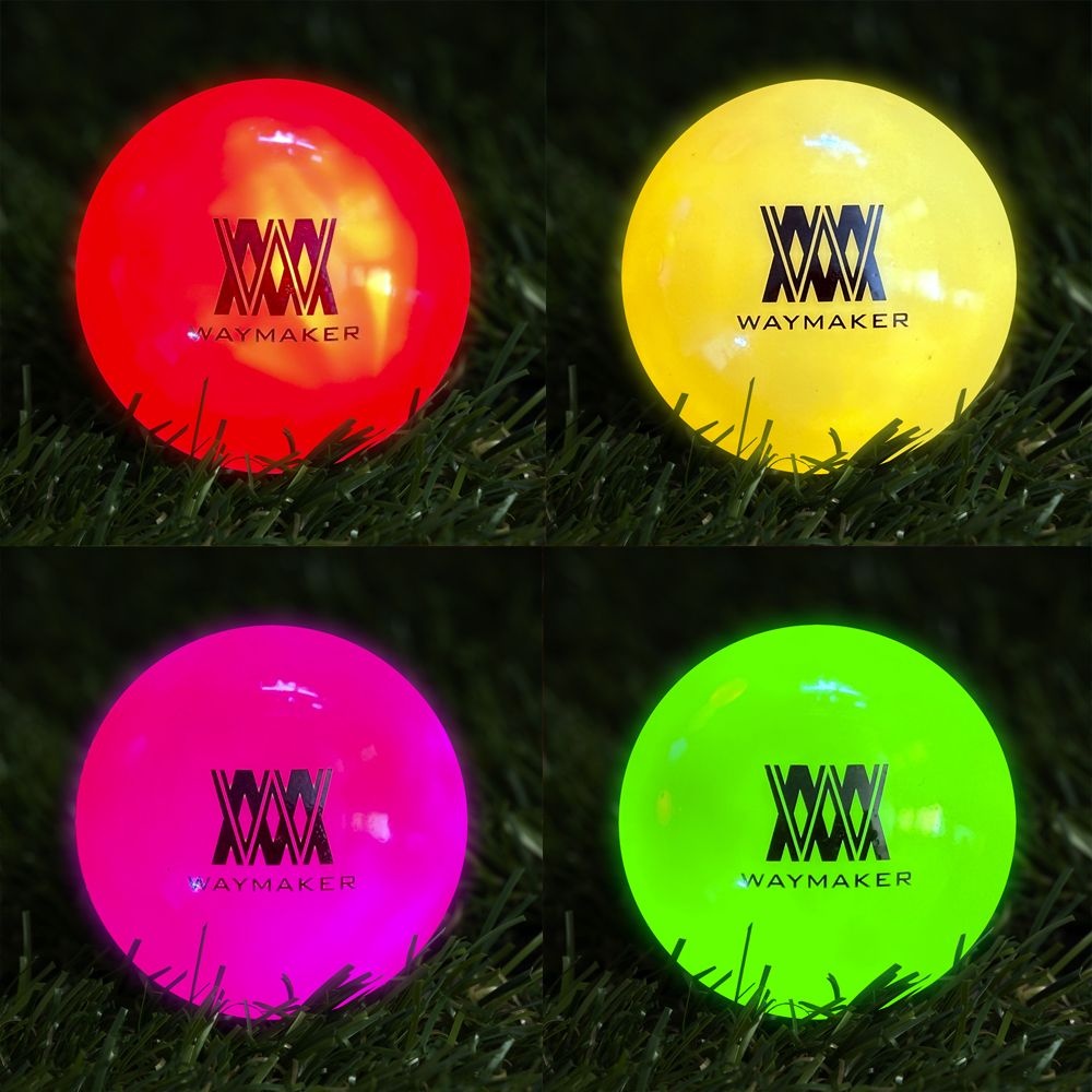 웨이메이커 WAYMAKER LED 3피스(3겹) 파크골프공 야광 볼 비거리 증가 타격감 향상