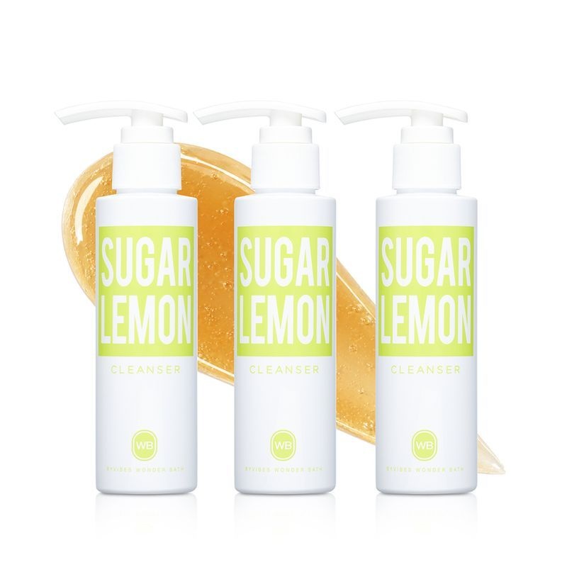 조성아22 원더바스 레몬청 클렌저 슈가&레몬 120ml 3개