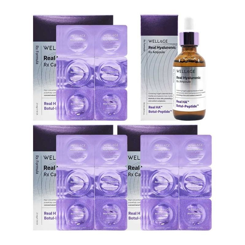 웰라쥬 [etv] 웰라쥬 히알루로닉 알엑스 동결건조 캡슐 시즌4 54회분+앰플 55ml[35976286]