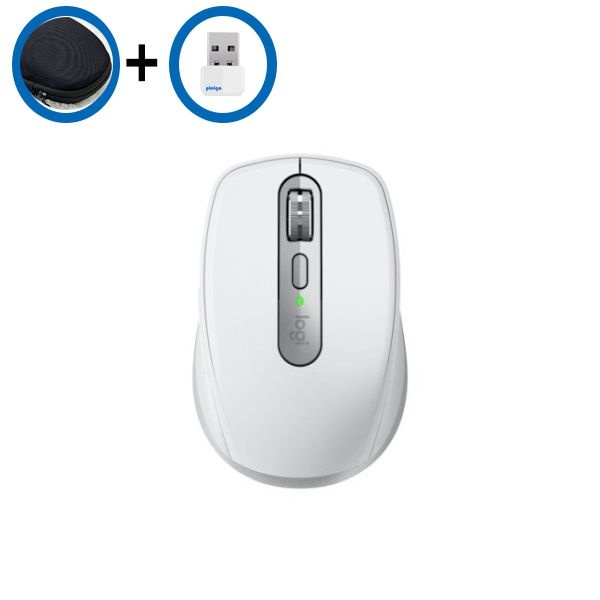 마우스케이스+동글증정 로지텍 MX Anywhere 3S for Mac 블루투스 마우스 수신기미포함 페일그레이