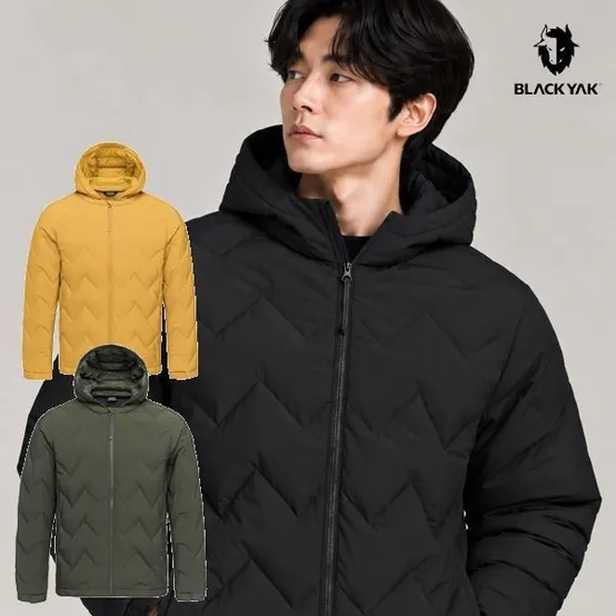 (정상가:319,000원) 25FW 남여 중경량 구스다운 후디파르밧다운자켓 1BYPAWU036