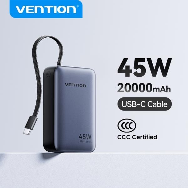 Vention CCC 45W 20000mAh 보조베터리 Xiaomi