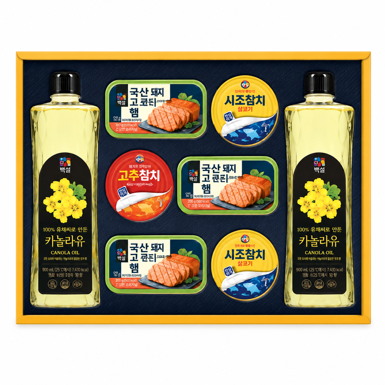 LG생활건강 행복한 3호 식품 선물세트 1박스 5개입 명절선물