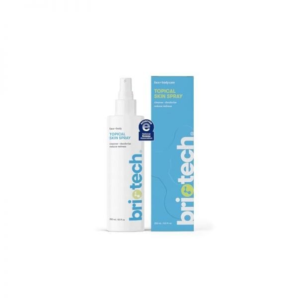 BRIOTECH 스토어 방문하기 [해외] BRIOTECH Topical Skin Spray, Face & Body HOCl 스킨케어, 241g