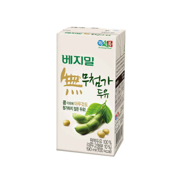 베지밀 무첨가 두유 190mlx80팩