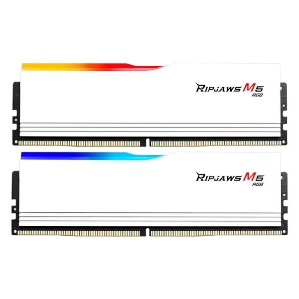 UnKnown G.SKILL DDR5 PC5-51200 CL32 RIPJAWS M5 RGB 화이트 32GB 16GB2 6400 4169114