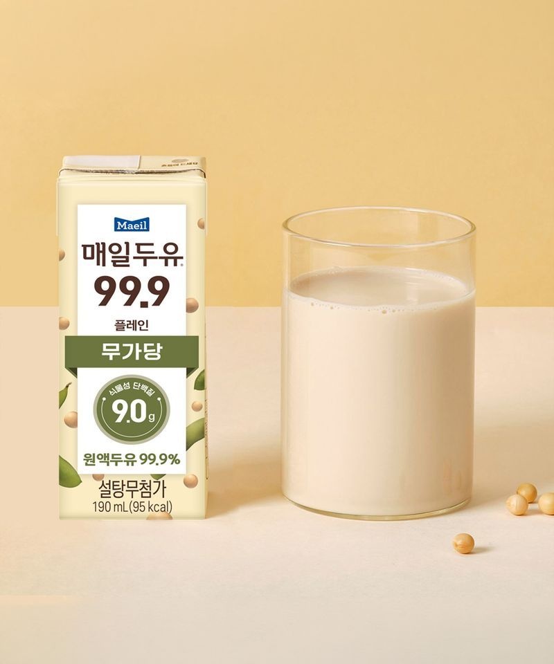 MAEILSOYMILK 매일두유 99.9 플레인 190ml 48팩 4161265