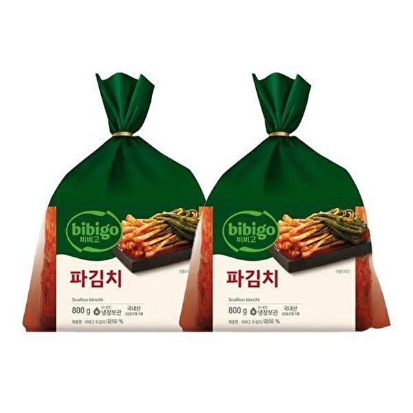 CJ제일제당 [하프클럽]비비고 파김치 800g x2개