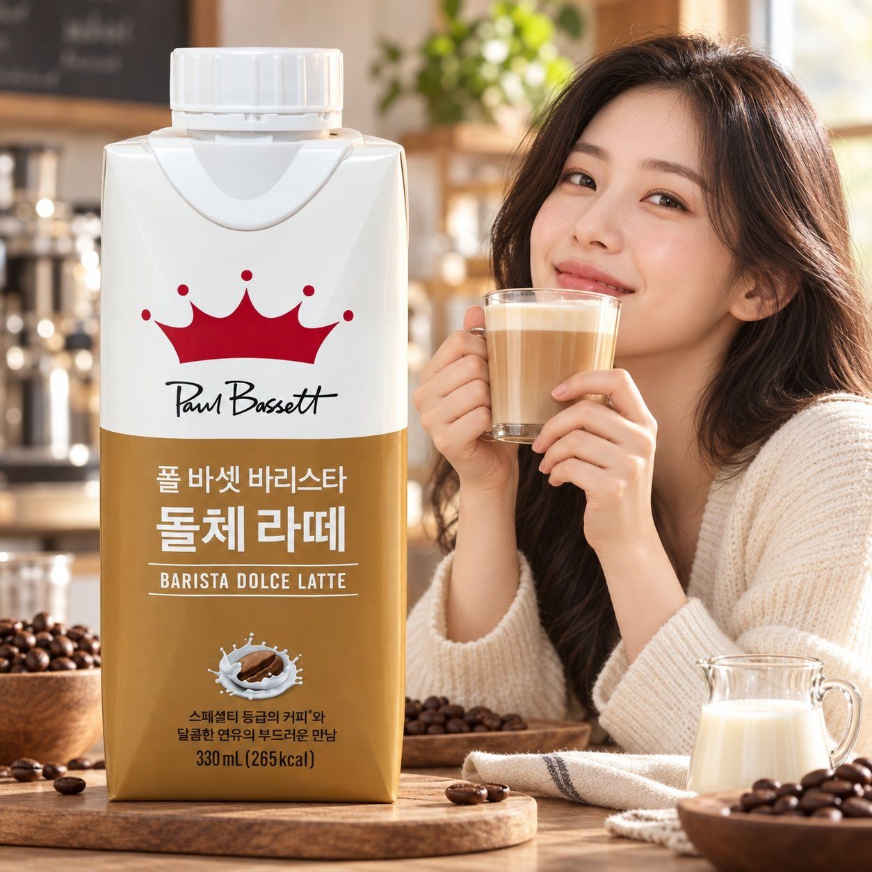 폴바셋 돌체라떼 바리스타 카페라떼 330ml x 12개 코스트코