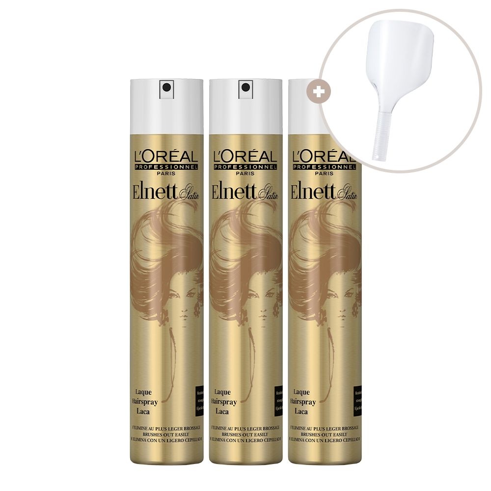 페이스쉴드 증정 에르네뜨 헤어 앞머리 고정 스프레이 500ML 3개 픽서 무광 볼륨 잔머리 SPRAY