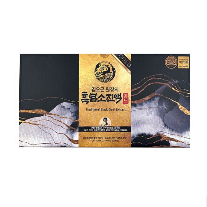 김오곤 흑염소진액 골드 70ml 30개입 x 2박스