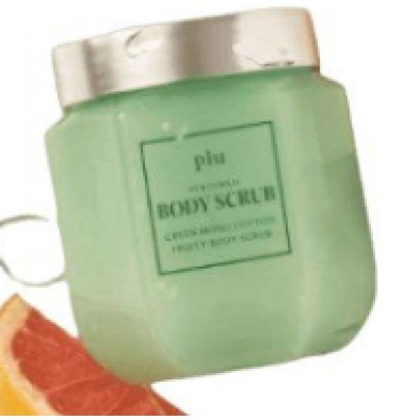 플루 퍼퓸드 프루티 슈가 바디스크럽 그린몽코튼 500g