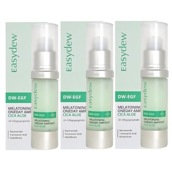 이지듀 앰플EGF 멜라토닝 원데이 시카 알로에 앰플 15ml 3개
