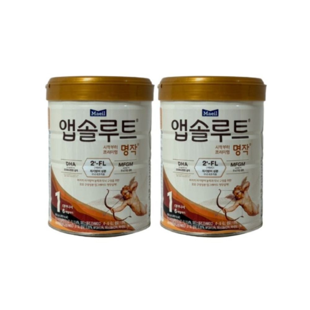 황금변 유도 앱솔루트 명작 2FL 1단계 800g 2개