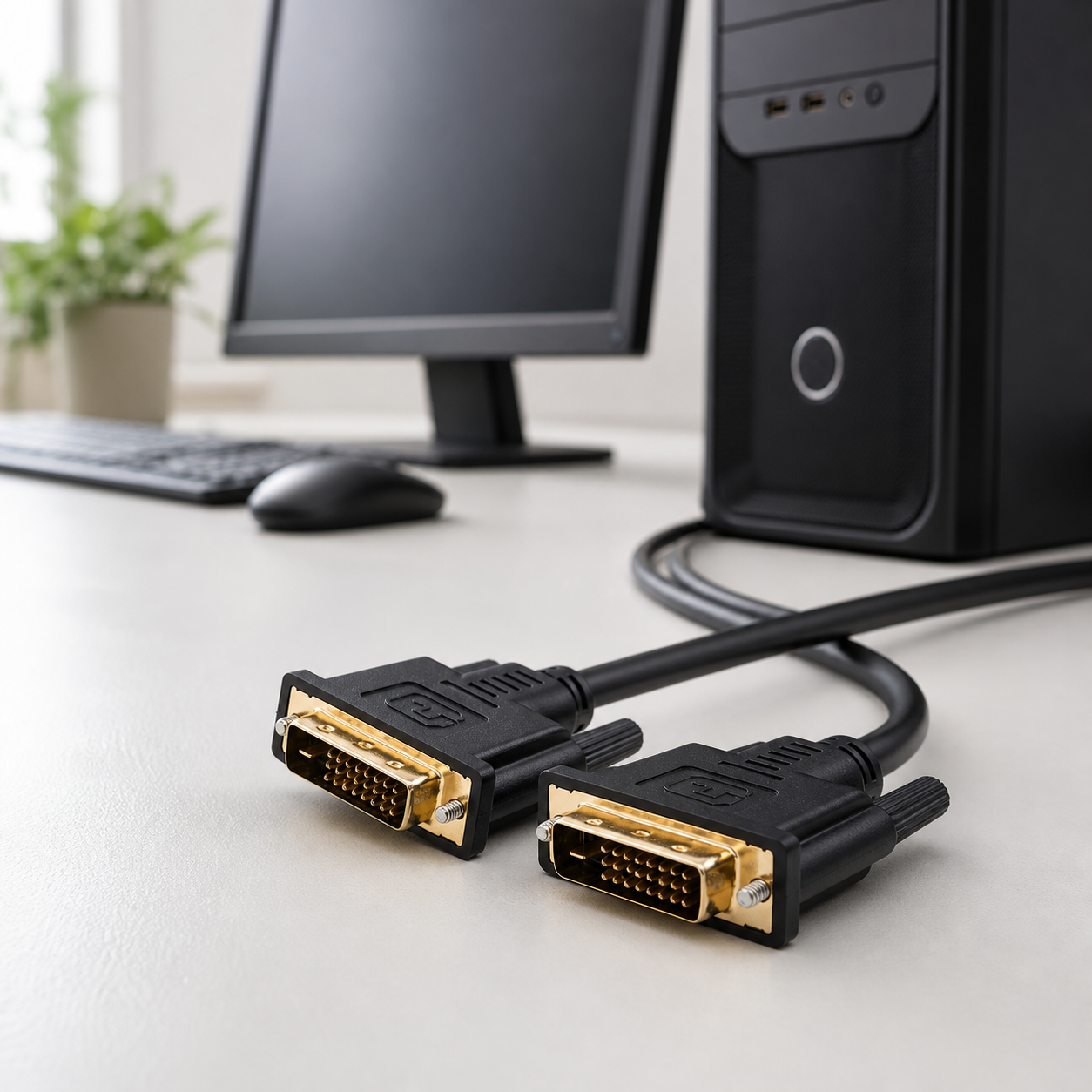 line-up system Inc. dvi-d 듀얼 링크 24+1p 케이블 1.8m 모니터연결 컴퓨터모니터 영상전송케이블