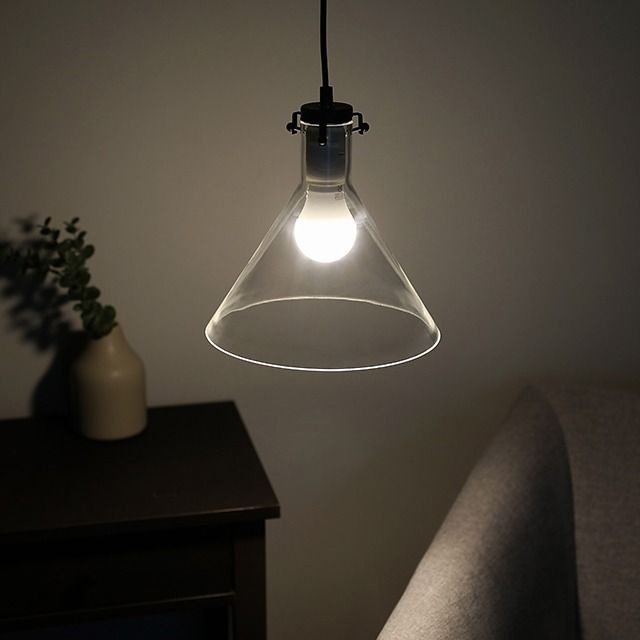 마켓비 RETRO 펜던트등 E26 KS1924D + E26 LED 스마트전구 9W 컬러 세트