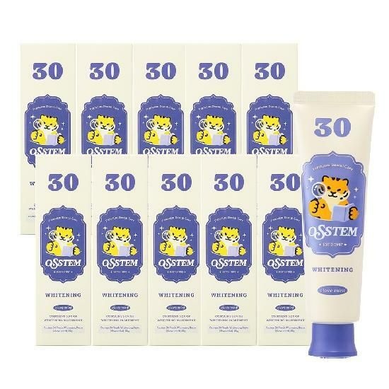 오스템 30 치아미백제 (80g) 10개