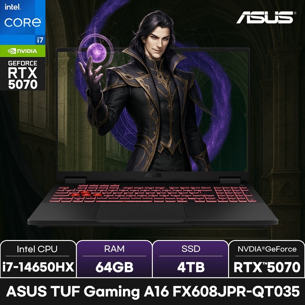ASUS TUF Gaming F16 FX608JPR-QT035/RAM 64GB/SSD 4TB/ +마우스증정