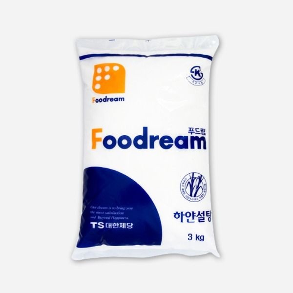 대한제당 푸드림 하얀 설탕 3kg(백설탕)