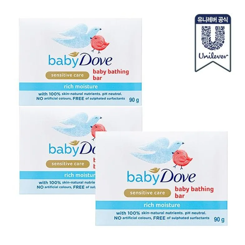 베이비도브 리치 모이스처 바 90g x 12개