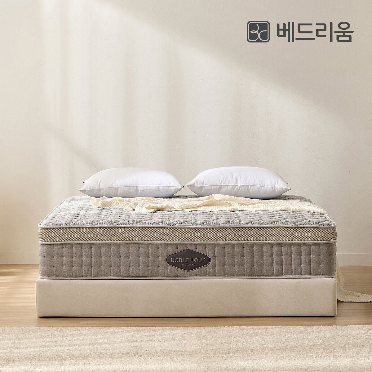 [베드리움] NEW 노블아워 코어 서포트 유로탑 매트리스 Q
