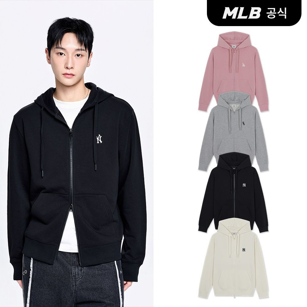 [공식] 26FW 공용 베이직 스몰로고 후드집업 (4 COLOR) 3ATRB0164