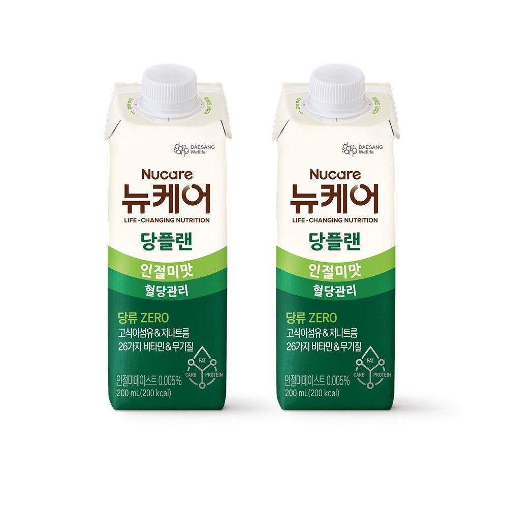 [롯데백화점] 웰라이프 [대상웰라이프] 뉴케어 당플랜 인절미맛 (200mlx24팩)