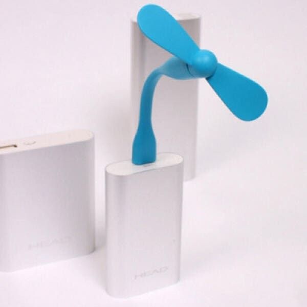 (현대Hmall) 아트박스/디자인에버 Mi플렉시블 USB 휴대용 선풍기 (1+1 하나는 랜덤배송)