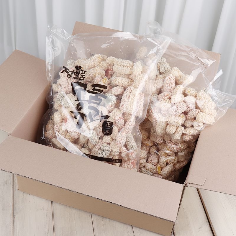 정일품 못난이 유과 1.5kg + 1.5kg (3kg)