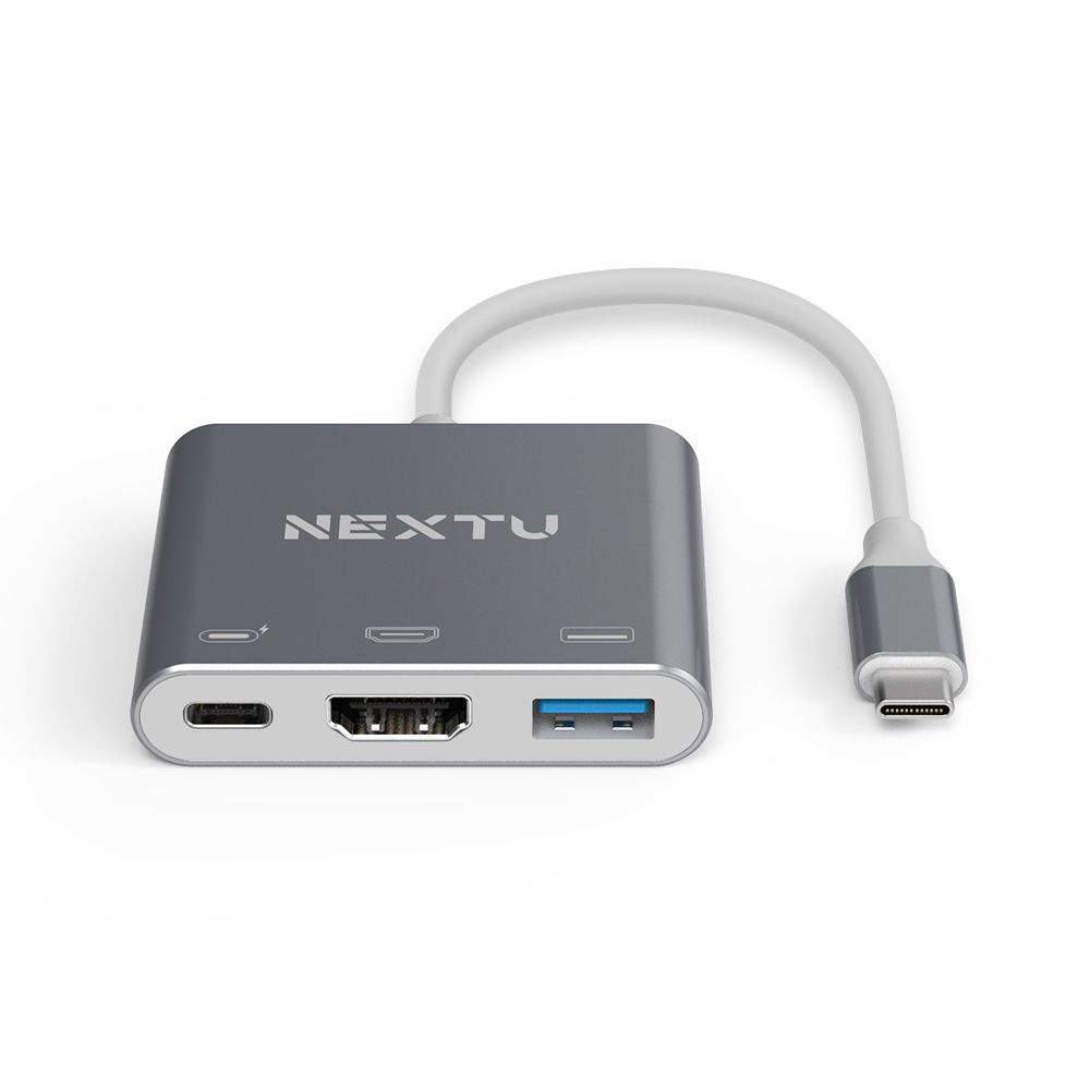 [오늘출발] 넥스트유 NEXTU NEXT-311TCH Type-C to 3in1 멀티포트 HDMI 어댑터