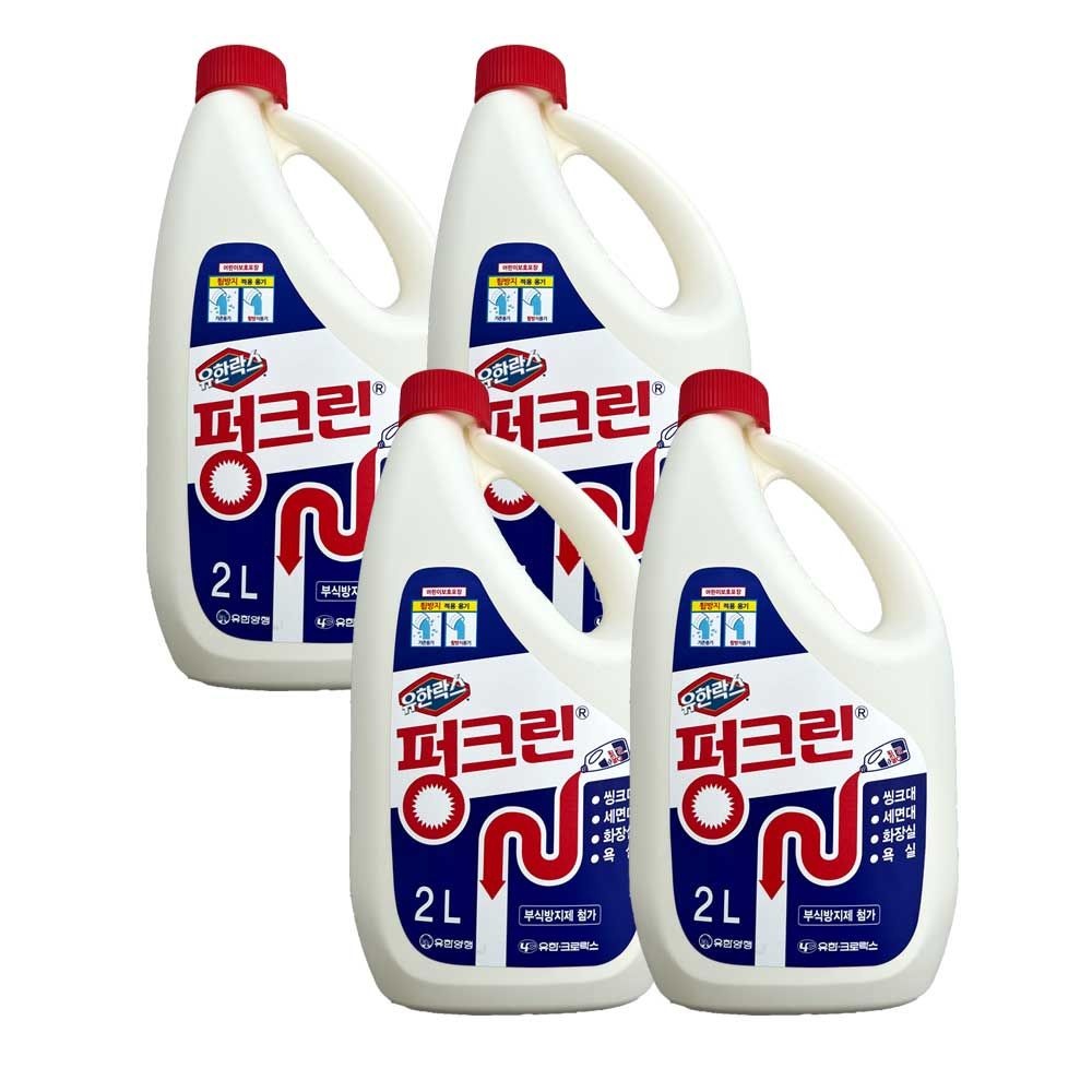 유한락스 펑크린 2L x 4개