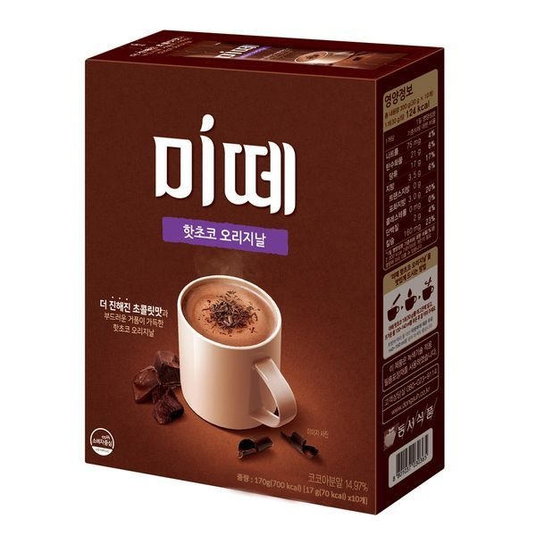 동서 미떼 핫초코 오리지날 미니 스틱10T