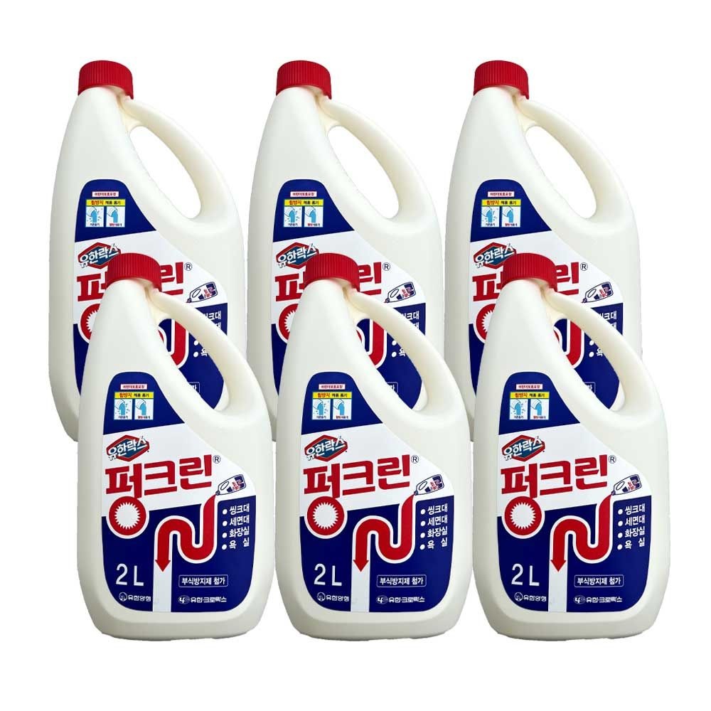 유한락스 펑크린 2L x 6개