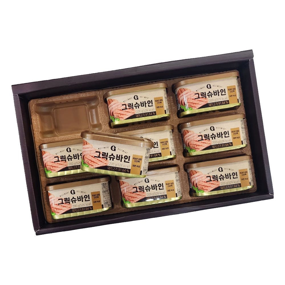 삼립 그릭슈바인 햄 200g 9캔 선물세트 2호