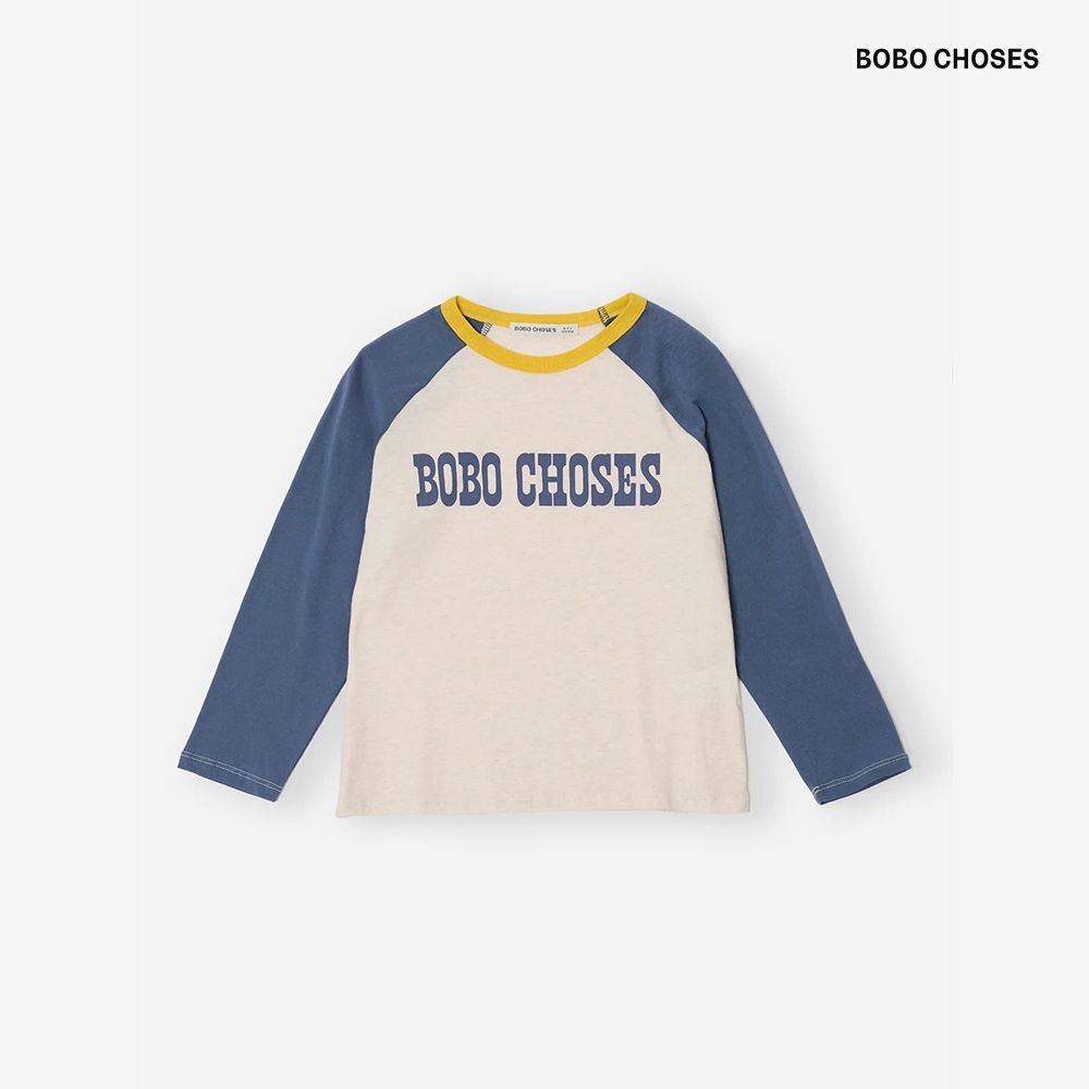 보보쇼즈 26FW Made in Spain Bobo Choses 팝 랭글란 긴팔티셔츠 B226AC156