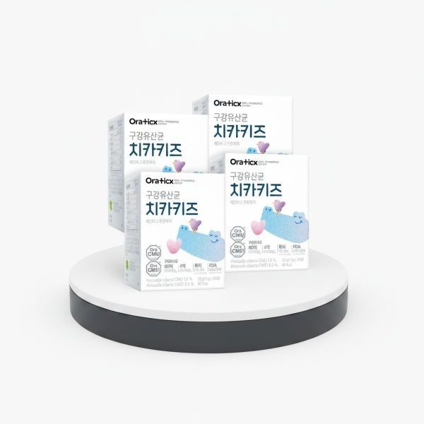 오라틱스 어린이 구강유산균 치카키즈 4개월분