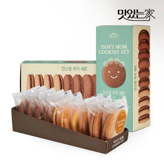 신라명과 [신라명과]얀스맘 쿠키세트 선물세트 쇼핑백 포함