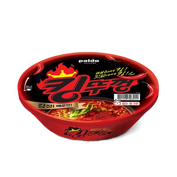 [롯데백화점]  큰컵라면 팔도 킹뚜껑 110g 18개