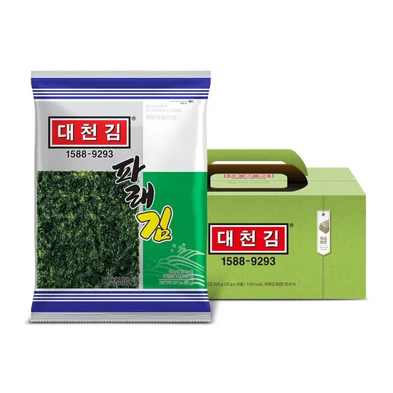 딜크릿)파래김 전장김 10봉/조미김/선물세트 