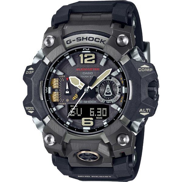 CASIO [해외] 카시오 CASIO G-SHOCK 지쇼크 G쇼크 MASTER OF G MUDMASTER 마스터 오브 G시리즈 매드 Bluetooth 탑재 전파 솔라 바이오 매스 플
