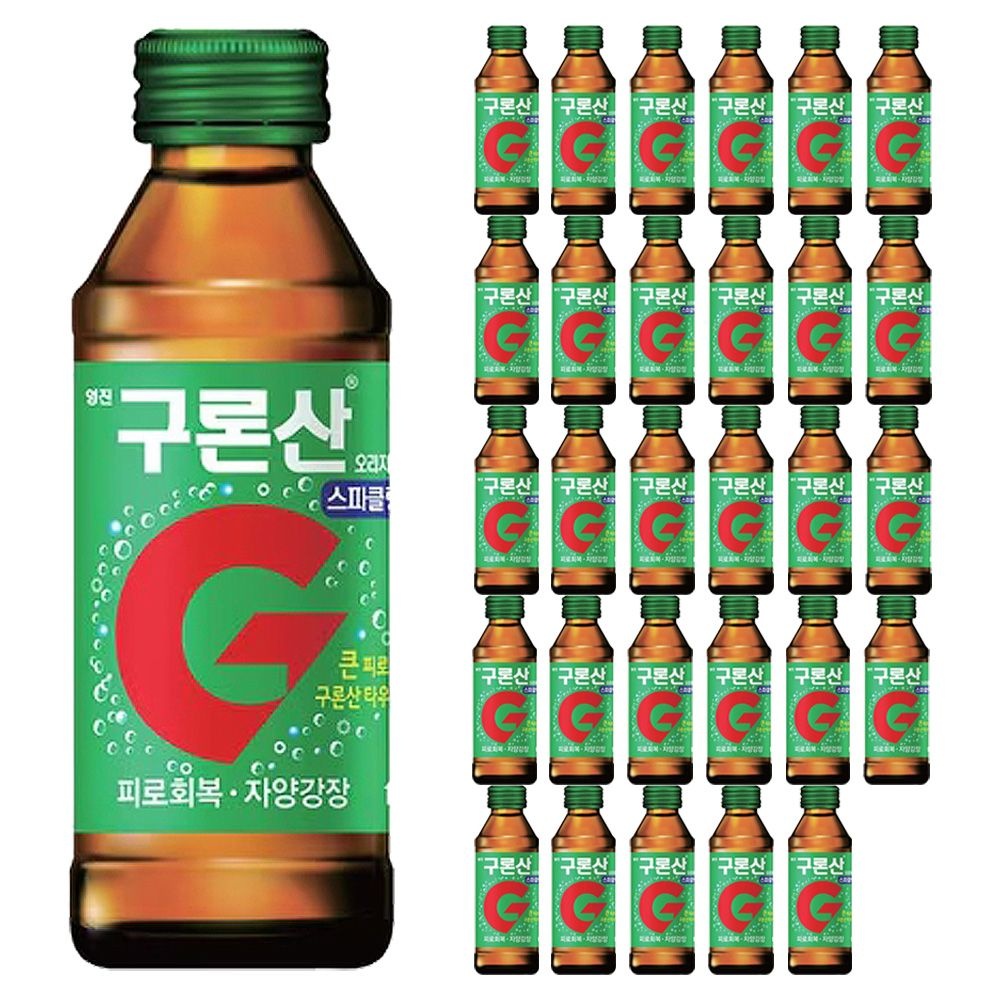 해태음료 영진 구론산 스파클링 오리지날 150ml x 30병