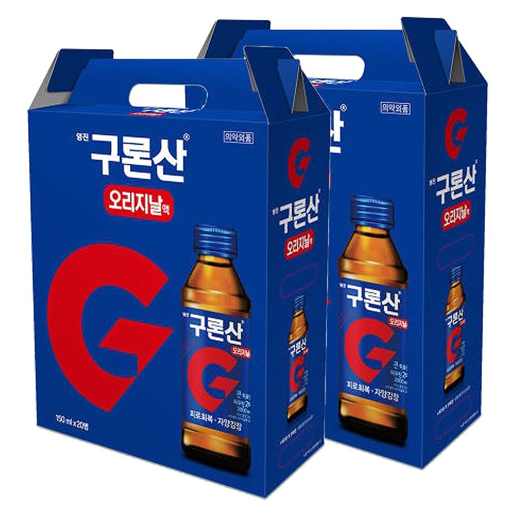 해태음료 영진 구론산 오리지날 선물세트 150ml x 40병