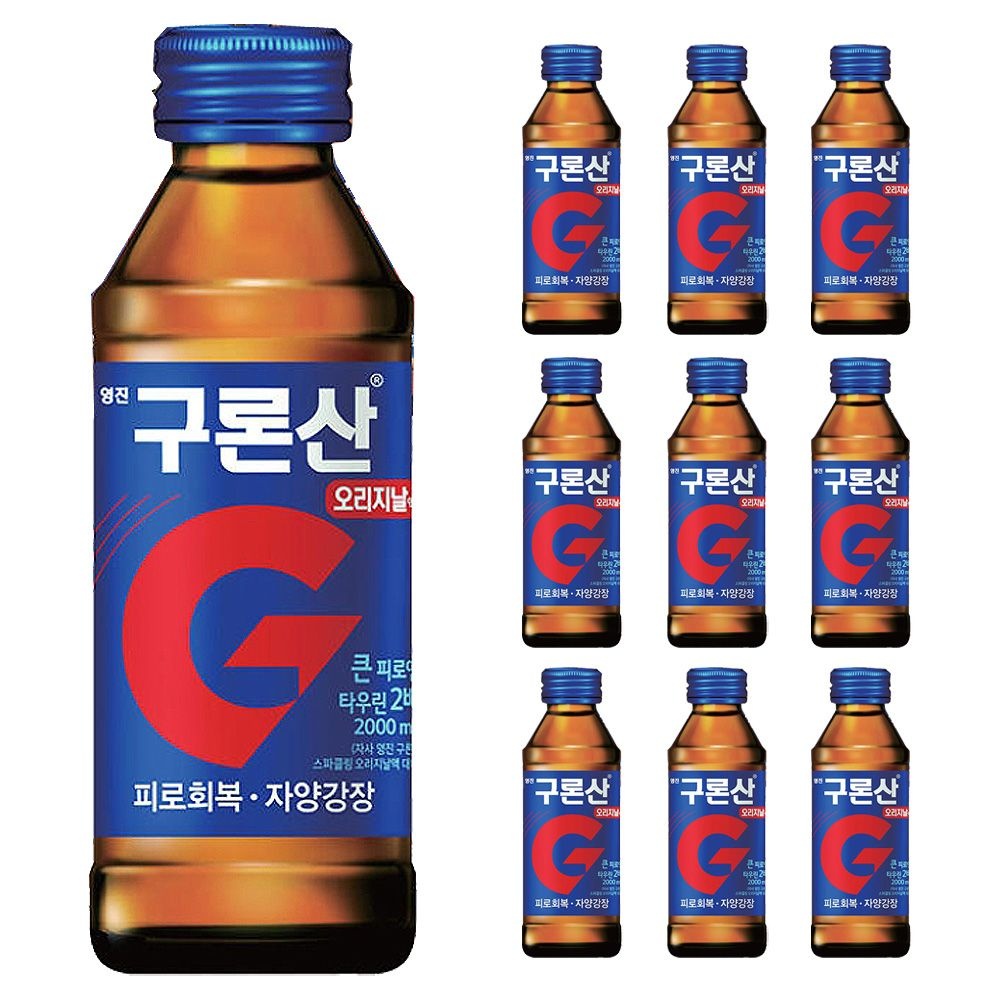 해태음료 영진 구론산 오리지날 150ml x 10병