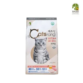 캐츠랑 비타플러스 20kg 점보 전연령 대용량 사료