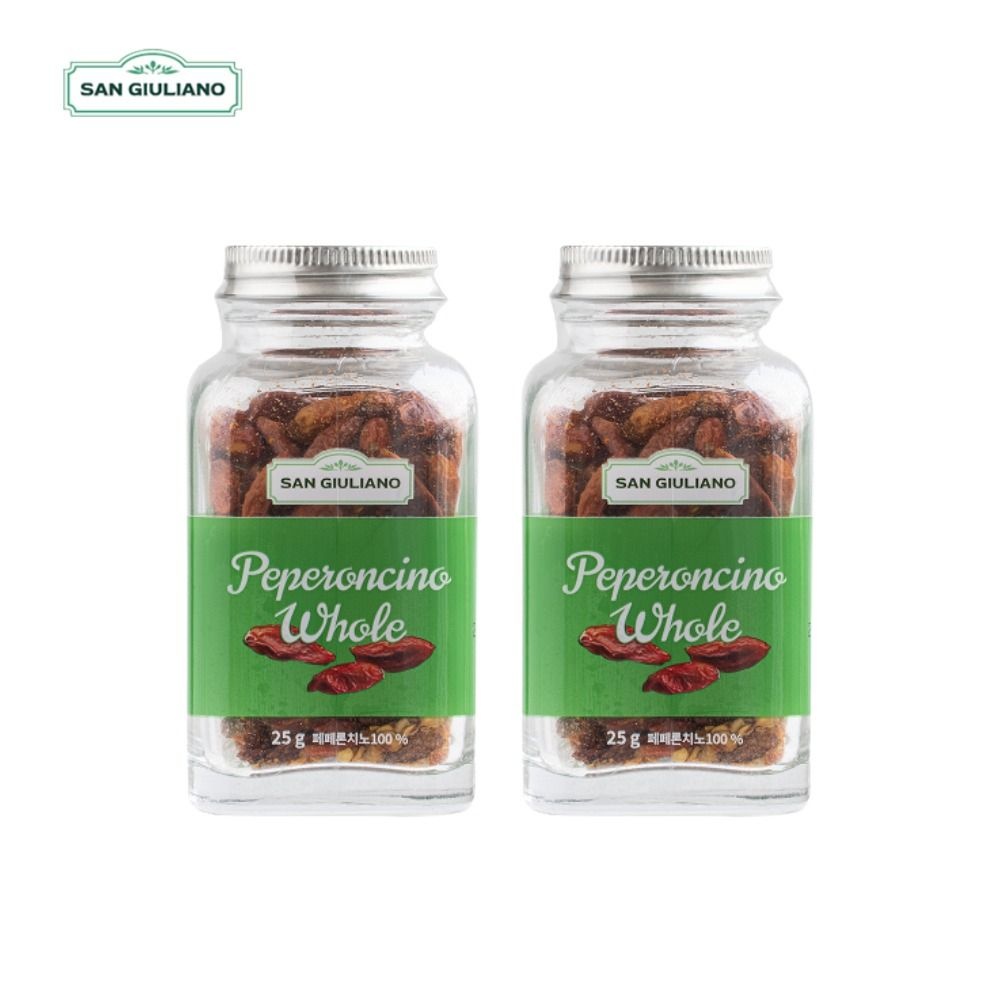 PORTOFINO INDUSTRIEL ALIMENTARI SPA 산줄리아노 [공식] 산줄리아노 페페론치노 25g X 2병 건고추