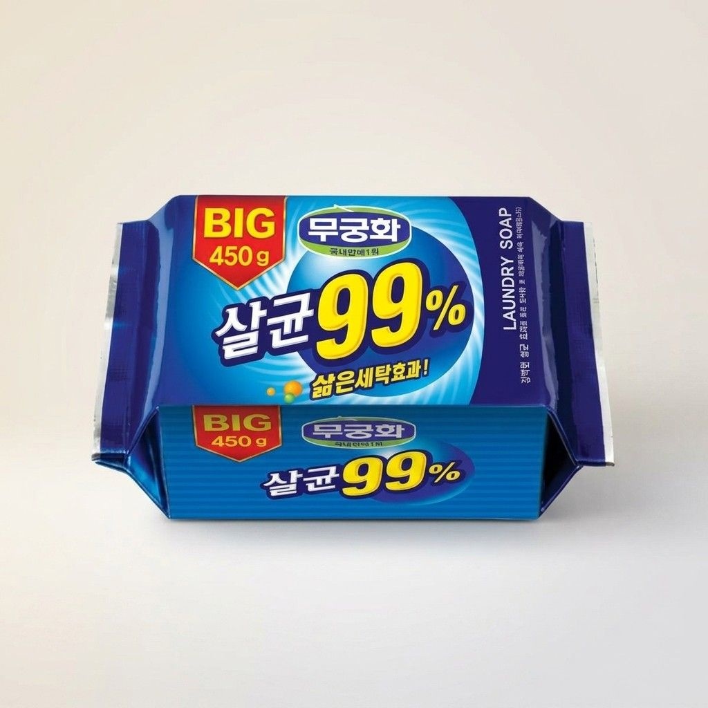 무궁화 살균 세탁 BIG 비누 450g 16개