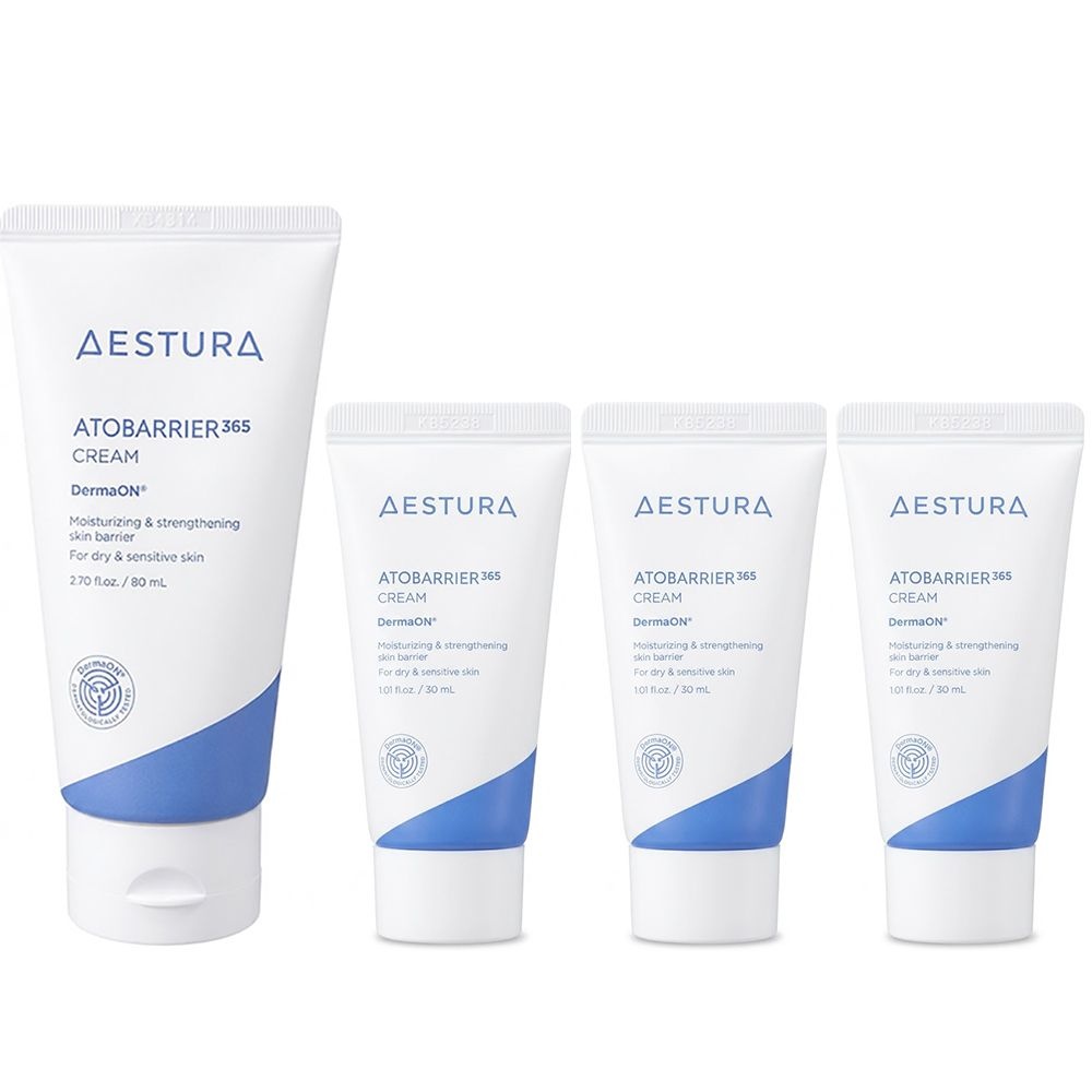 에스트라 아토베리어365 크림 80ml + 크림30ml + 3개