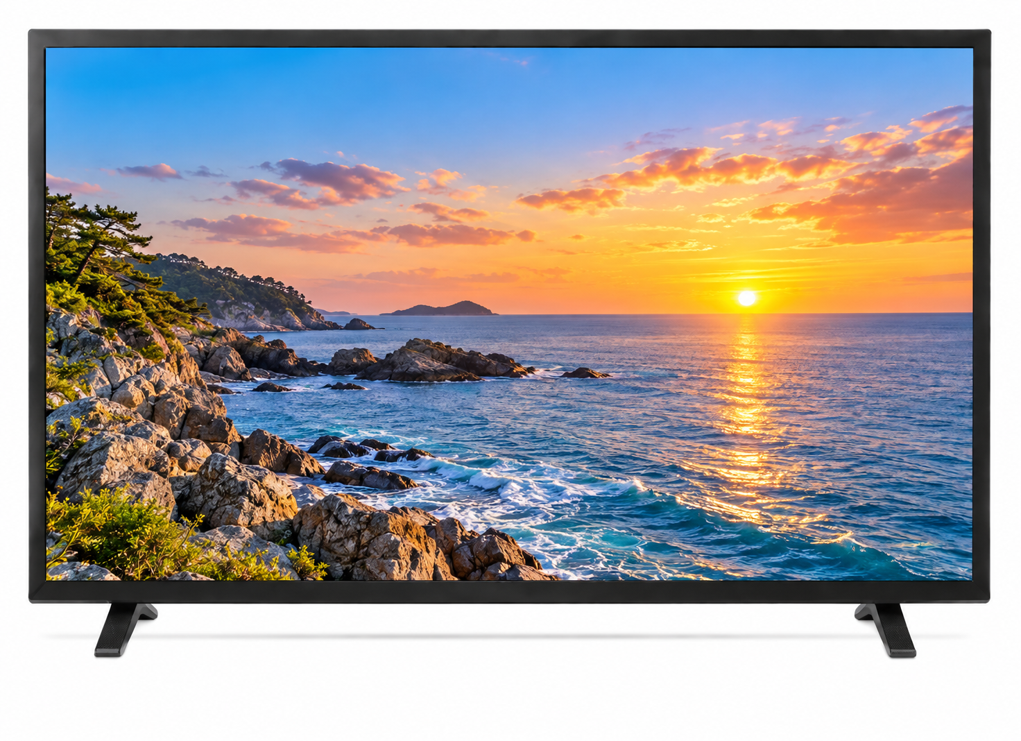 삼성-32 HDTV 모니터 3D서라운드 무빙사운드 HDR RF-안테나단자 USB HDMI 원룸 사무실 병원 벽걸이가능-베사홈