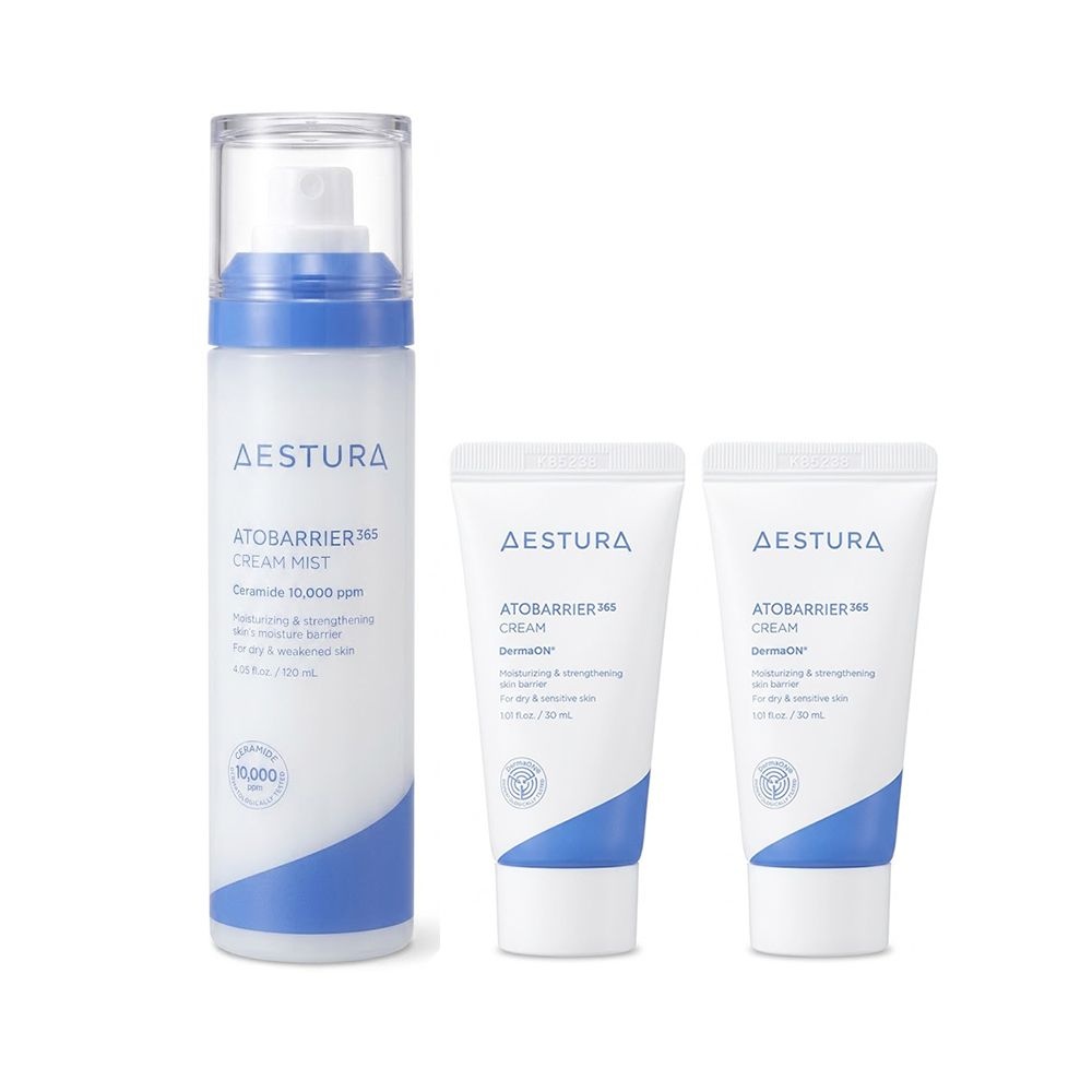 에스트라 아토베리어365 크림 미스트 120ml+ 크림 30ml x 2개