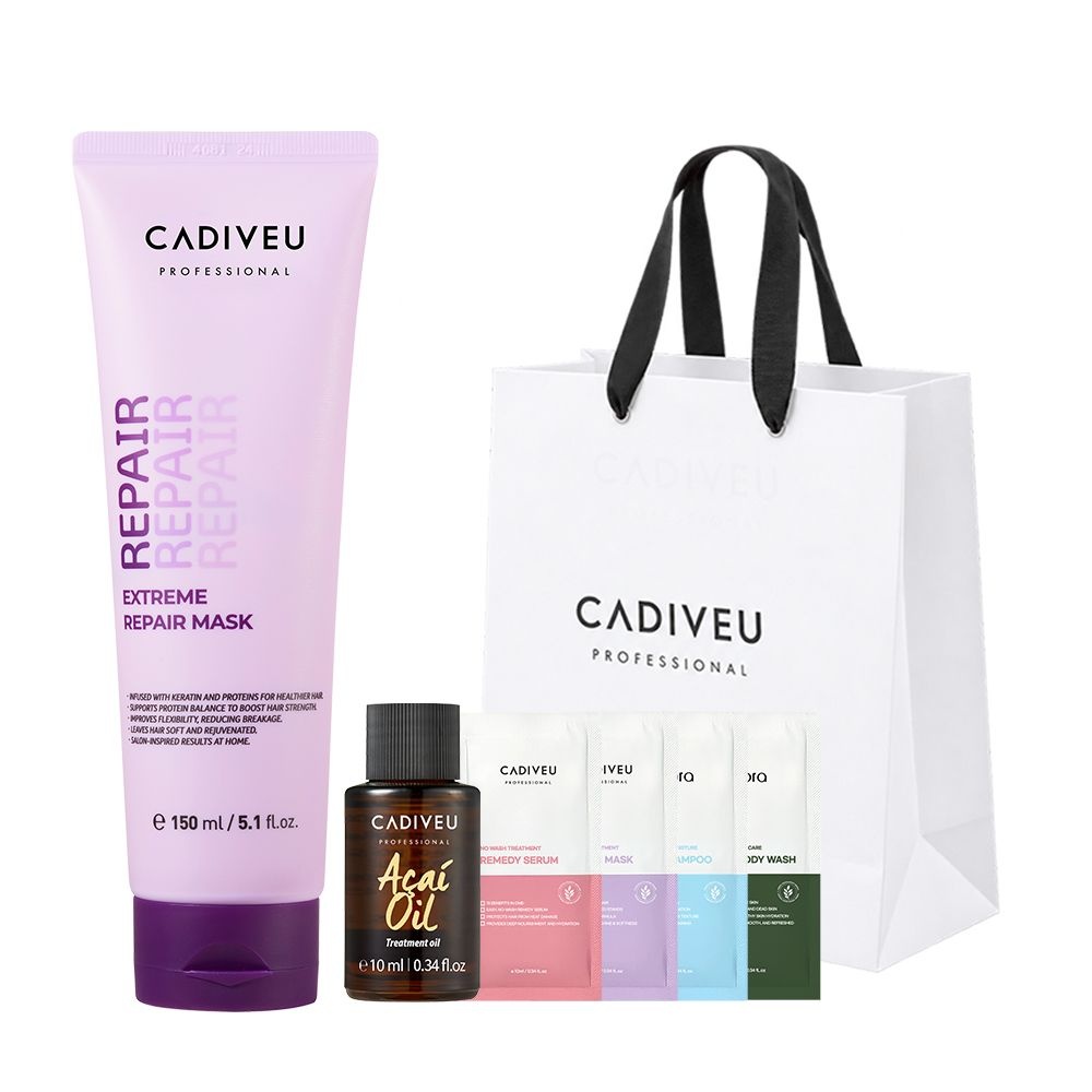 [오늘출발] 카디뷰 [정가 33,000원/쇼핑백증정] 익스트림 마스크 150ml / 극손상모케어 트리트먼트